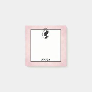 Viktorianisch Style 60er Cameo Post-It Notes Post-it Klebezettel