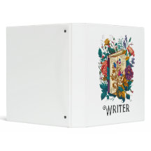 Viktorianisch Style Writer, Book & Blume