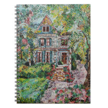 Viktorianisch Zuhause Spiral Notebook