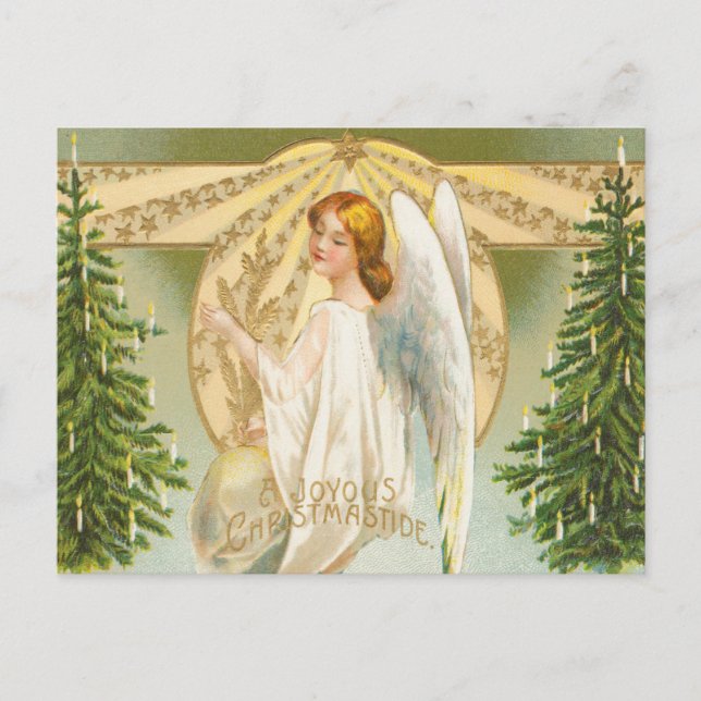 Viktorianische Angel Postkarte (Vorderseite)