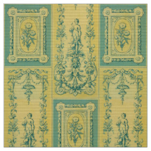 Viktorianische Ära 1895 Rokoko-Wiederbelebungsstil Stoff
