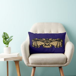 Viktorianische Ära Art Nouveau Gothic Fledermaus-M Lendenkissen