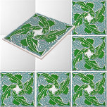 Viktorianische Ära Art Nouveau Vier Fischmuster Fliese<br><div class="desc">Dies ist ein digital erweitertes Printmuster-Design,  das aus einem antiken Viktorianischen Zeitalter Kunst oder Kunst und Handwerk Stil Fisch-Design von Maurice Pillard Verneuil abgeleitet wurde. Sie können die Hintergrundfarbe anpassen.</div>