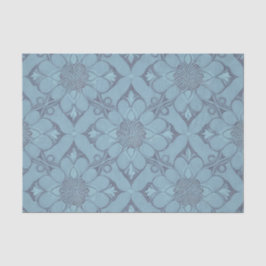 Viktorianische blaue Blume - Latenzentlastungspapi Seidenpapier