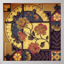Viktorianische Blumenkunst und Kunsthandwerk