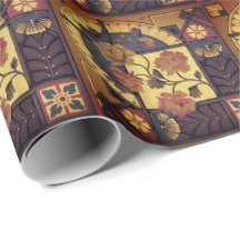 Viktorianische Blumenkunst Vintag