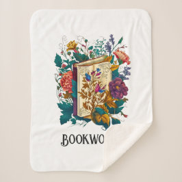 Viktorianische Bookworm-Gestaltung Sherpadecke