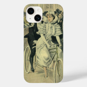Viktorianische Braut und großräumiges Fahrrad Case-Mate iPhone Hülle