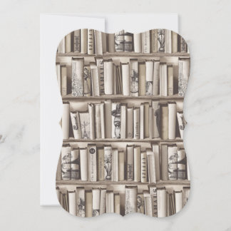 viktorianische Bücher Dankeskarte