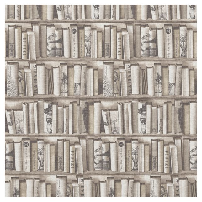 viktorianische Bücher Stoff (Nahaufnahme)