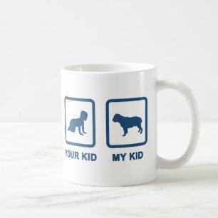 Viktorianische Bulldogge Kaffeetasse