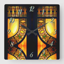 Viktorianische Buntglastür elegant