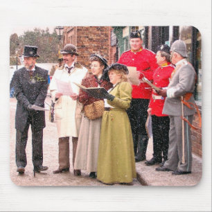 VIKTORIANISCHE CHRISTMAS CAROL SINGERS MOUSEPAD