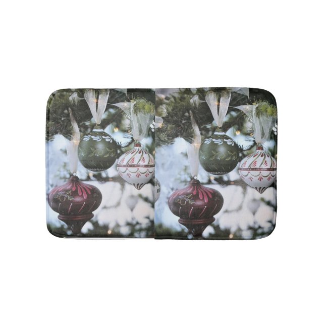 ***VIKTORIANISCHE CHRISTMAS DECOR*** CHRISTMAS BADEMATTE (Vorderseite)