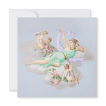 Viktorianische Coquette Pastel Angel Wolken