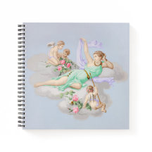 Viktorianische Coquette Pastel Angel Wolken