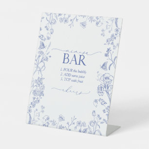Viktorianische Dusche Mimosa Bar Sockelschild