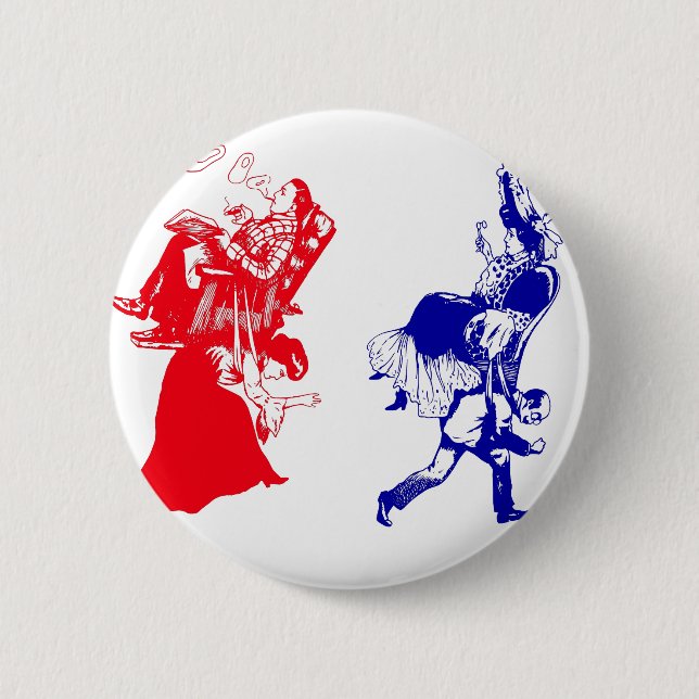 viktorianische Ehe Button (Vorderseite)