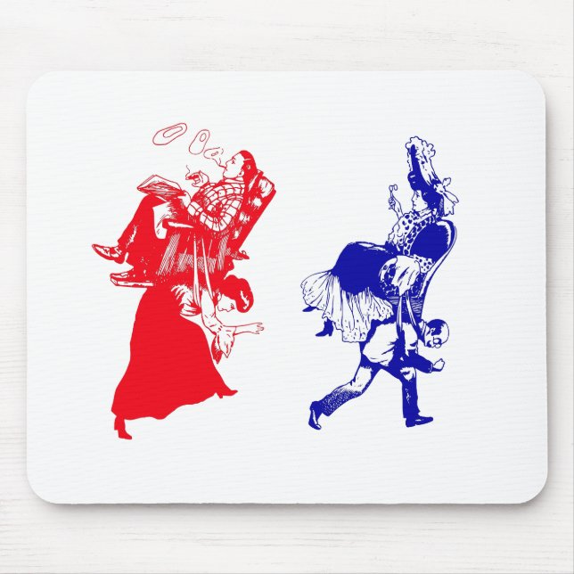 viktorianische Ehe Mousepad (Vorne)