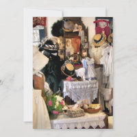 VIKTORIANISCHE ENGLAND-EINLADUNG