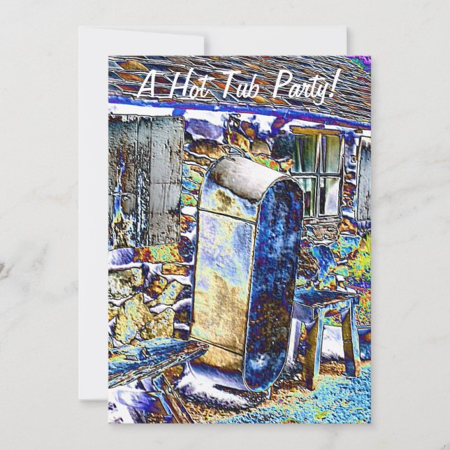 VIKTORIANISCHE ENGLAND-EINLADUNG (Vorderseite)