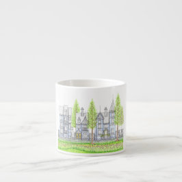 Viktorianische Espressotasse Architektur