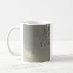 Viktorianische Feenkönigin und Mistelzweig-Kobold  Kaffeetasse