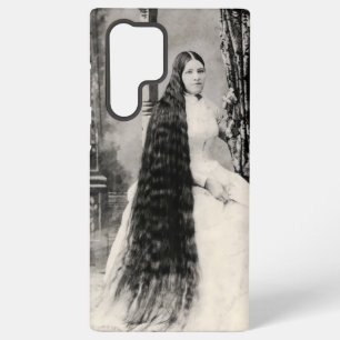 Viktorianische Frau mit langen Haaren Samsung Galaxy Hülle