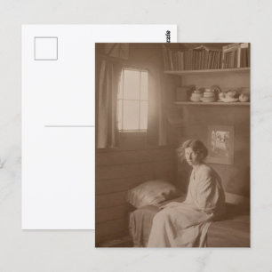 Viktorianische Frauen-Postkarte Postkarte