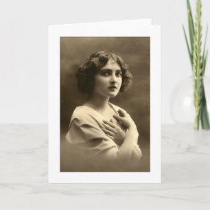 Viktorianische Frauen überquert Karte