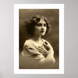 viktorianische Frauen überquert Poster