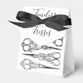 Viktorianische Friseurnähschere Geschenkschachtel