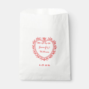 Viktorianische Gastgeschenk Hochzeit Geschenktütchen