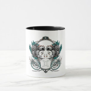 Viktorianische Gemini Gothic-Tasse Tasse