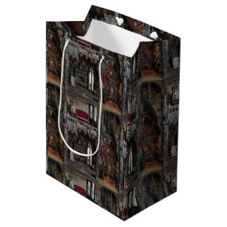 Viktorianische Gotische Spuk Dollshouse mit Dollar Mittlere Geschenktüte