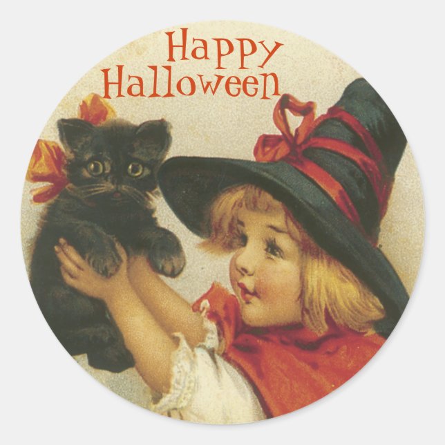 Viktorianische Halloween Stickers (Vorderseite)