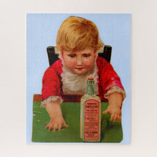 Viktorianische Handelskarte: Scott's Emulsion Cast