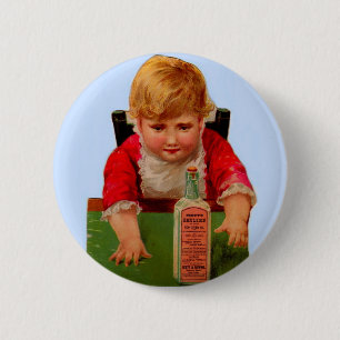 Viktorianische Handelskarte: Scott's Emulsion Cast Button