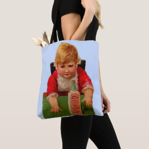 Viktorianische Handelskarte: Scott's Emulsion Cast Tasche