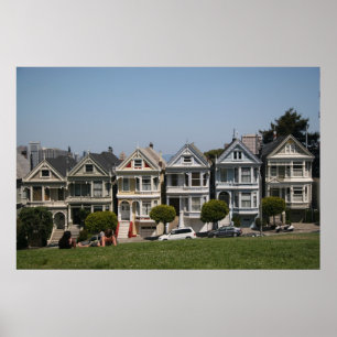 Viktorianische Häuser Poster