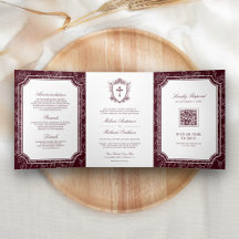 Viktorianische Hochzeit des katholischen QR-Kodex 