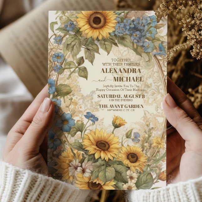 Viktorianische Hochzeit Einladung (Von Creator hochgeladen)