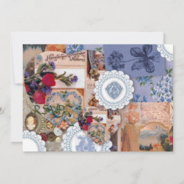 Viktorianische Hochzeitsempfehlung UAWG Einladung