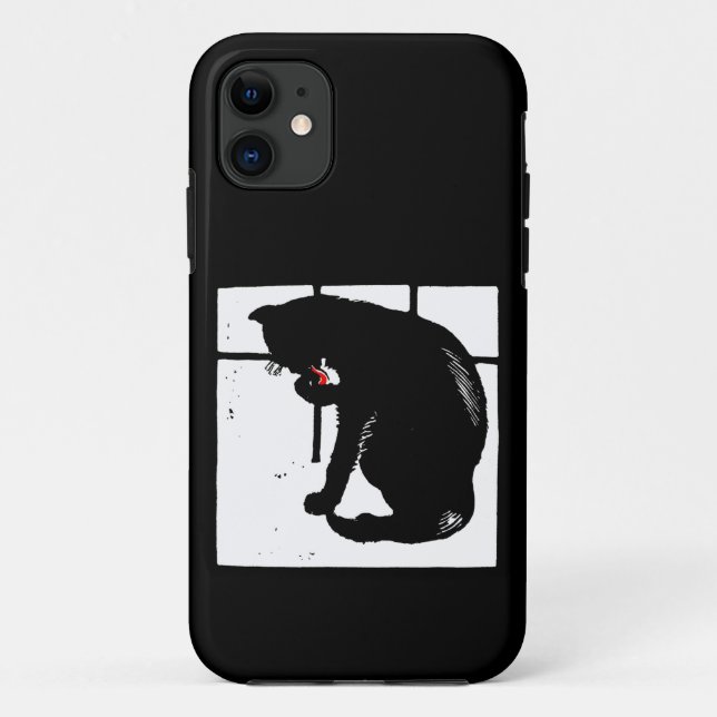 Viktorianische Holzschnitze Case-Mate iPhone Hülle (Rückseite)