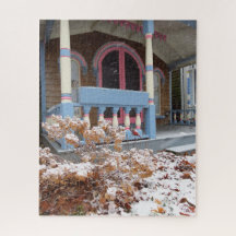 Viktorianische Hütte in Snow - Martha's Vineyard