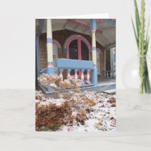 Viktorianische Hütte in Snow - Martha's Vineyard