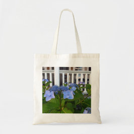 Viktorianische Hydrangea und Porch - Martha's Vine Tragetasche