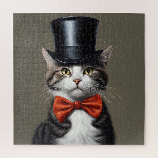 Viktorianische Katze (Vertikal)