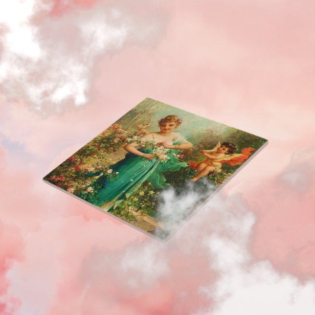 Viktorianische Keramik Fliese (Von Creator hochgeladen)