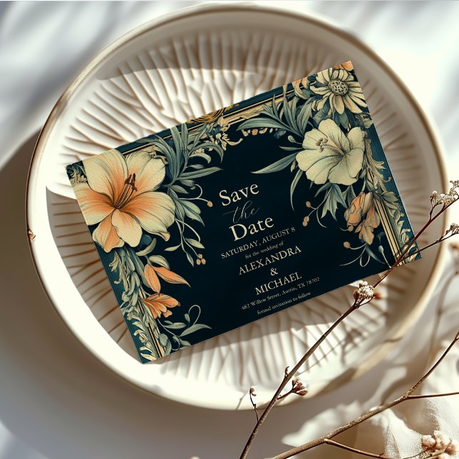 Viktorianische Königliche Hochzeit Save The Date (Von Creator hochgeladen)